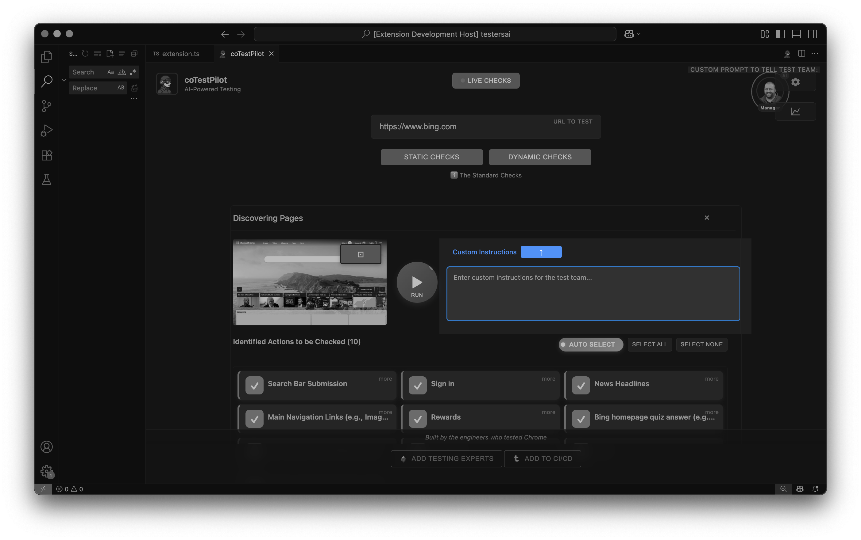 Custom Prompt Instructions
