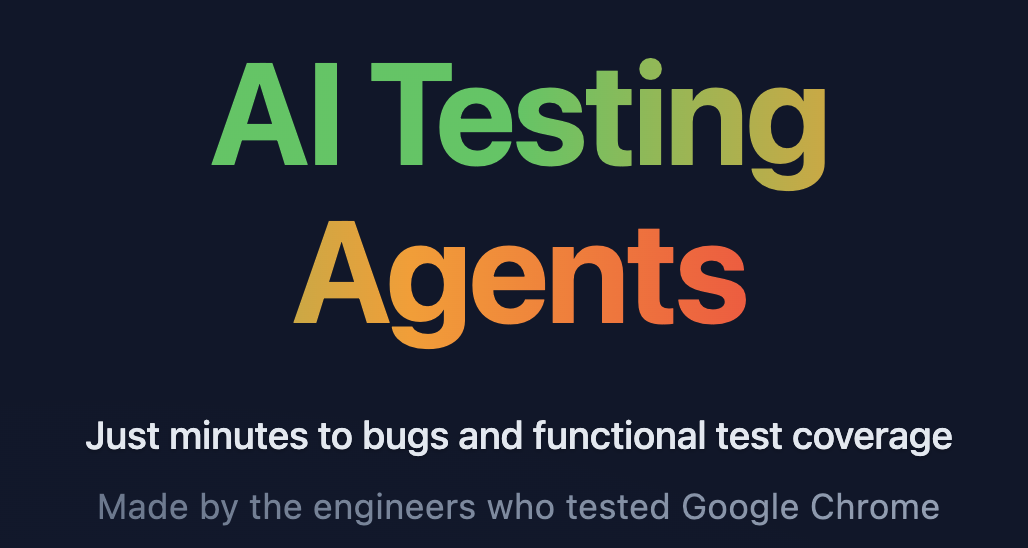 Testers ai ai testing agents